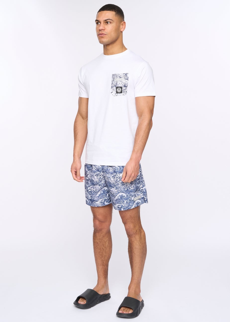 Henleys Optic White Henwave T-Shirt