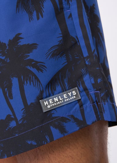 Henleys Navy Henwoods Swim Shorts