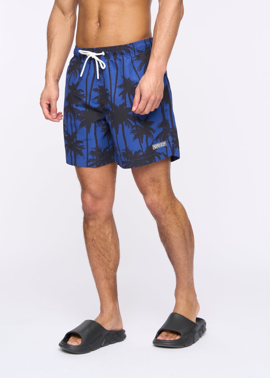 Henleys Navy Henwoods Swim Shorts