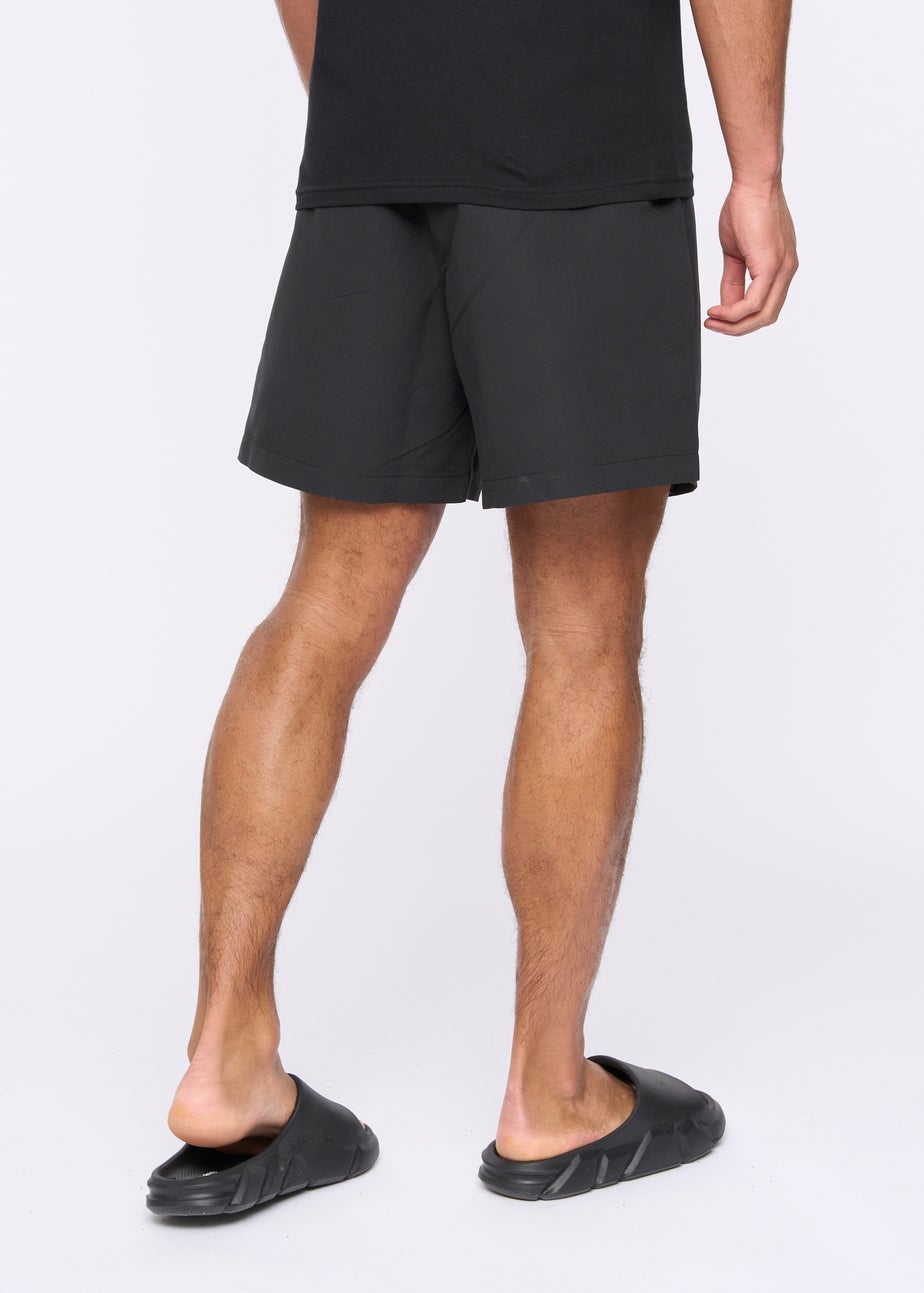 Henleys  Black Henybold Swim Shorts