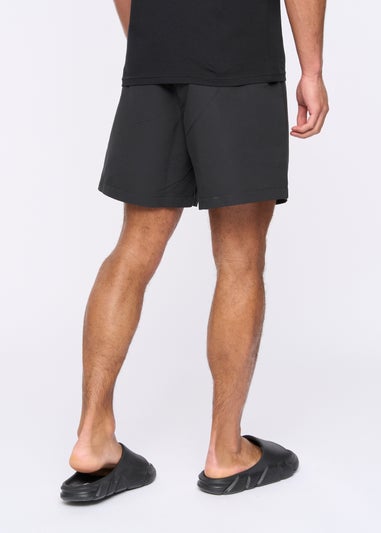 Henleys  Black Henybold Swim Shorts