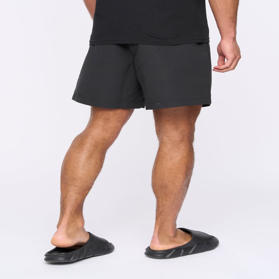 Henleys  Black Henybold Swim Shorts