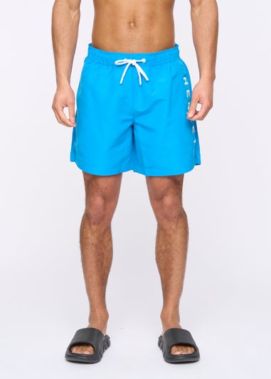 Henleys Blue Henybold Swim Shorts