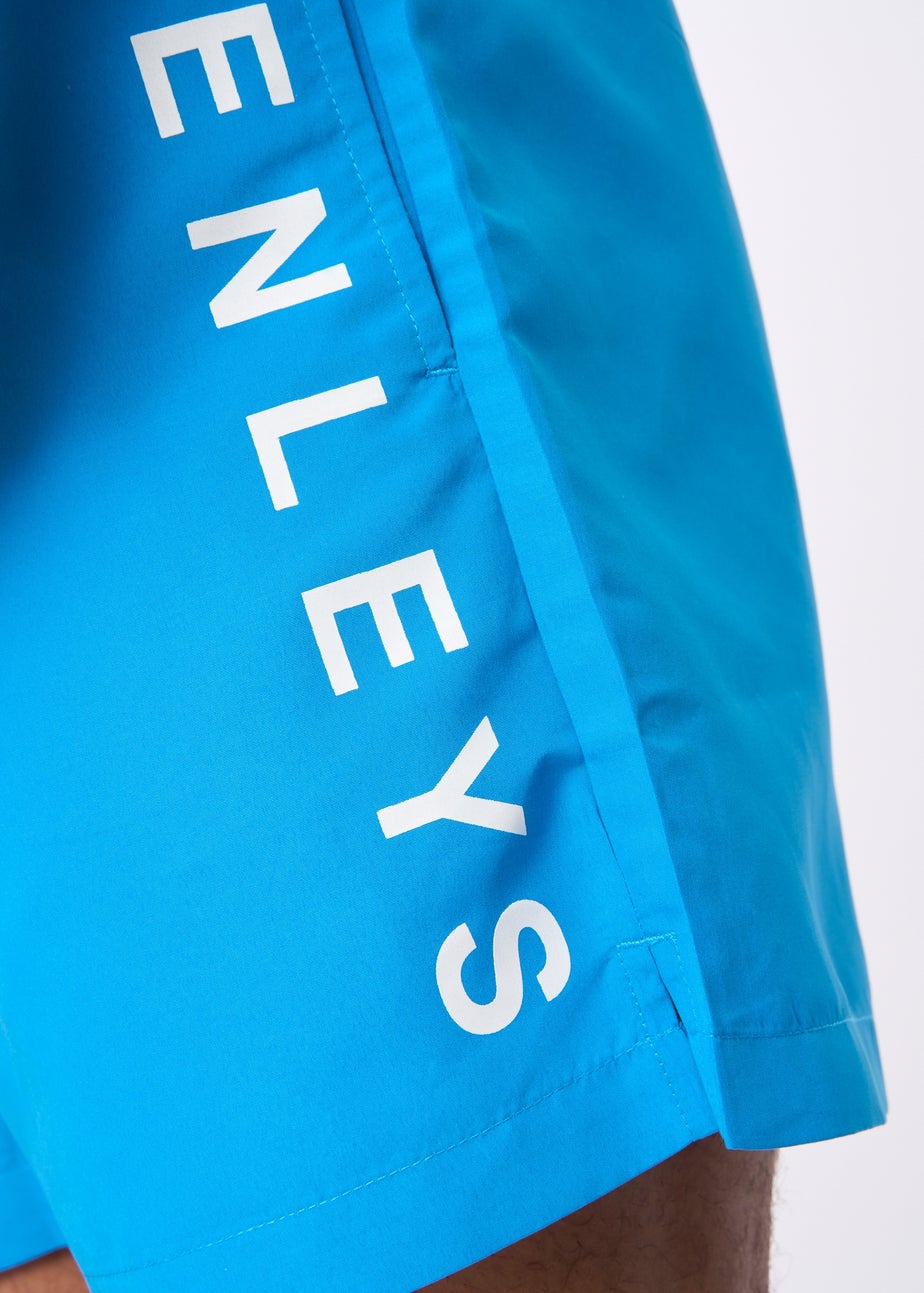 Henleys Blue Henybold Swim Shorts