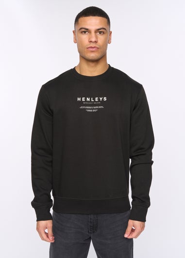 Henleys Black Henstack Crew