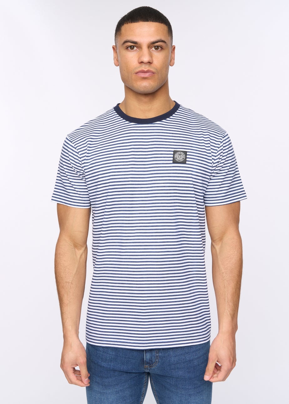 Henleys White Henbrett Stripe T-Shirt