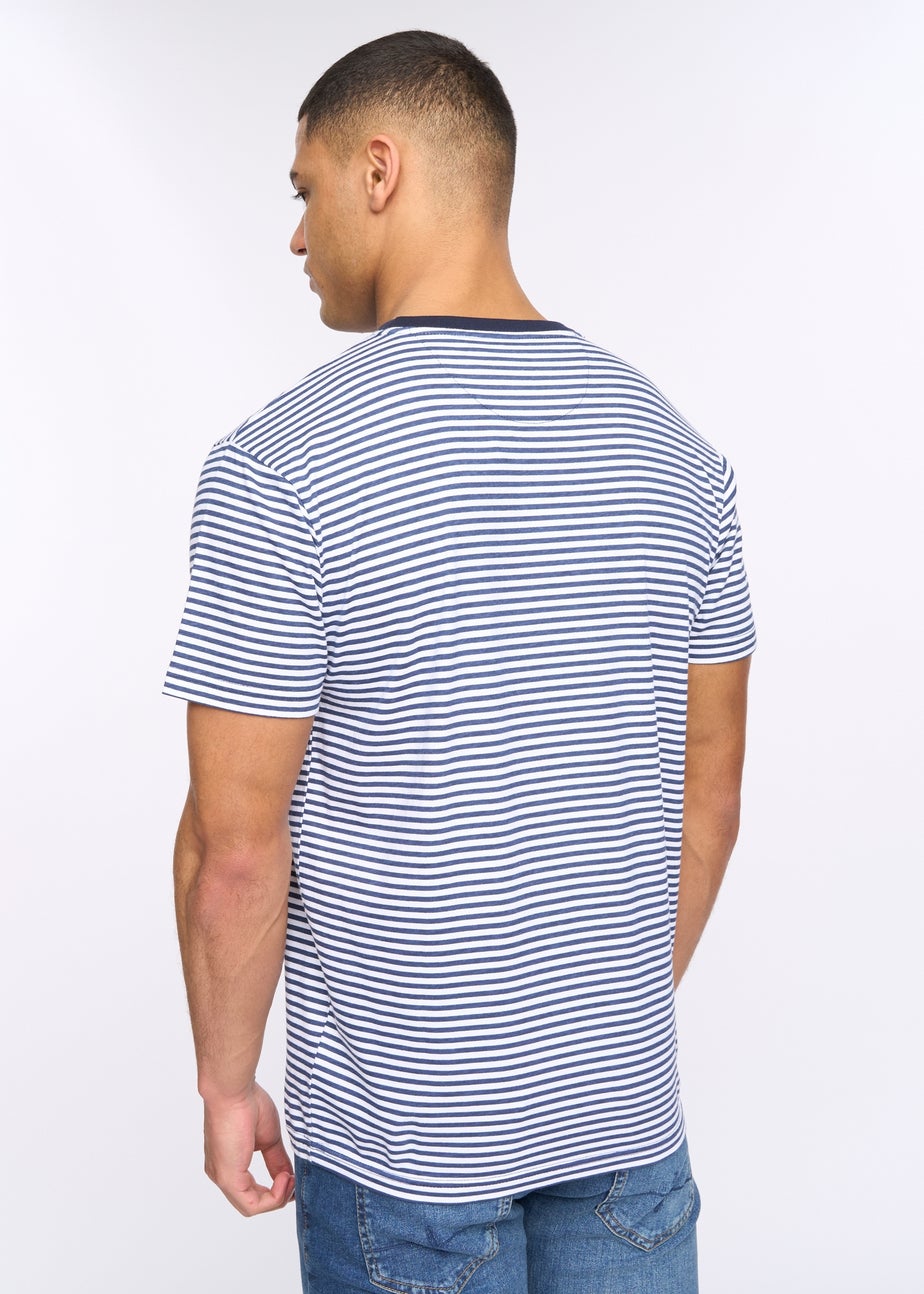 Henleys White Henbrett Stripe T-Shirt