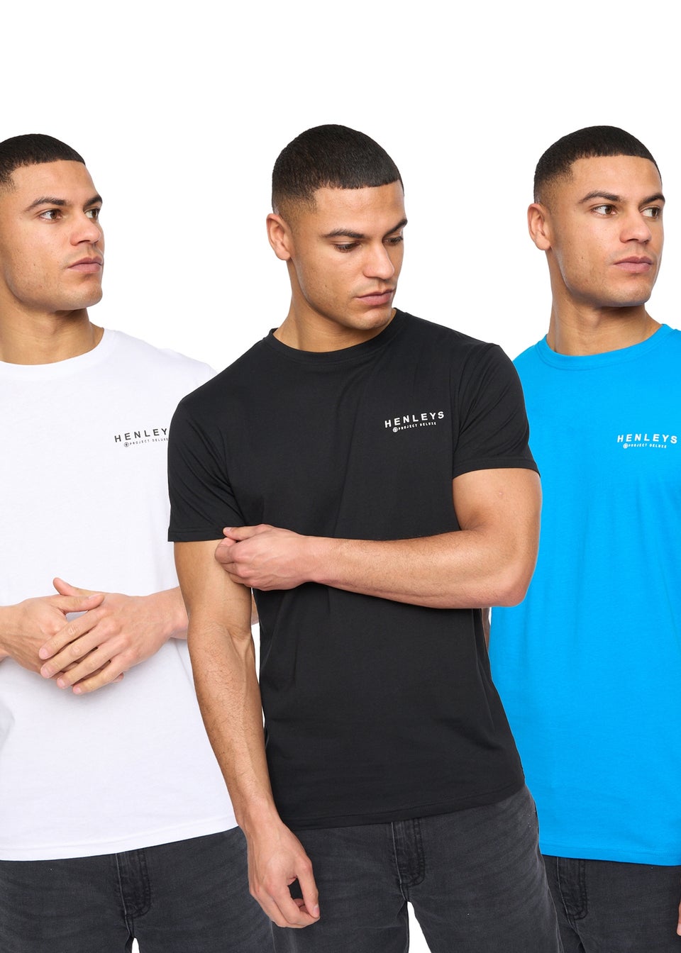 Henleys Assorted Henycore T-Shirt 3Pack