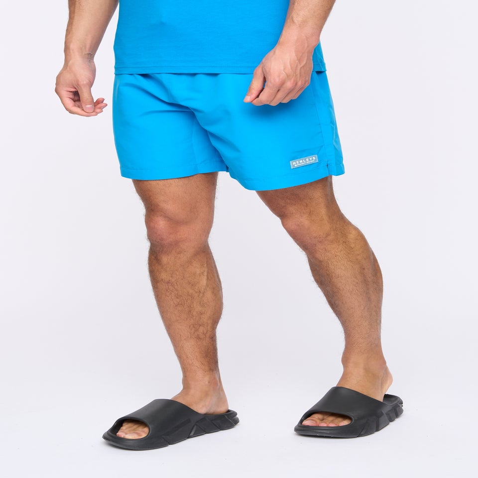 Henleys Blue Henycore Swim Shorts