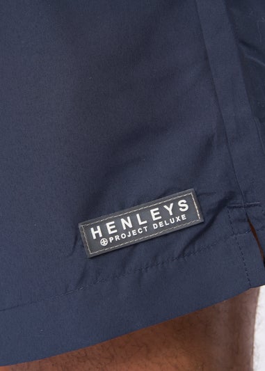 Henleys Navy Henycore Swim Shorts
