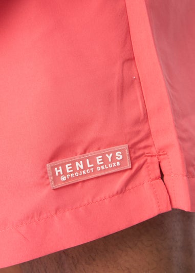 Henleys Coral Henycore Swim Shorts