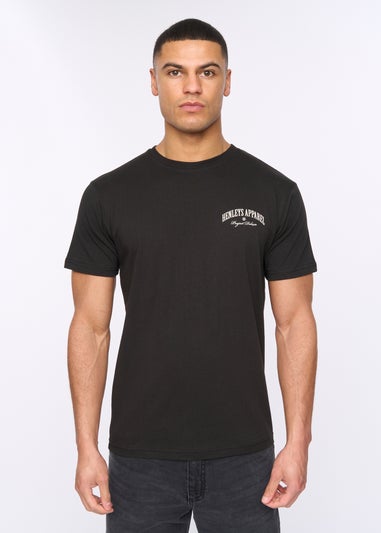 Henleys Black Henwing T-Shirt