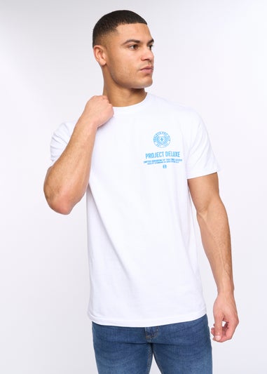 Henleys White Henstamp T-Shirt