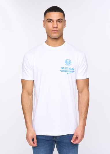 Henleys White Henstamp T-Shirt