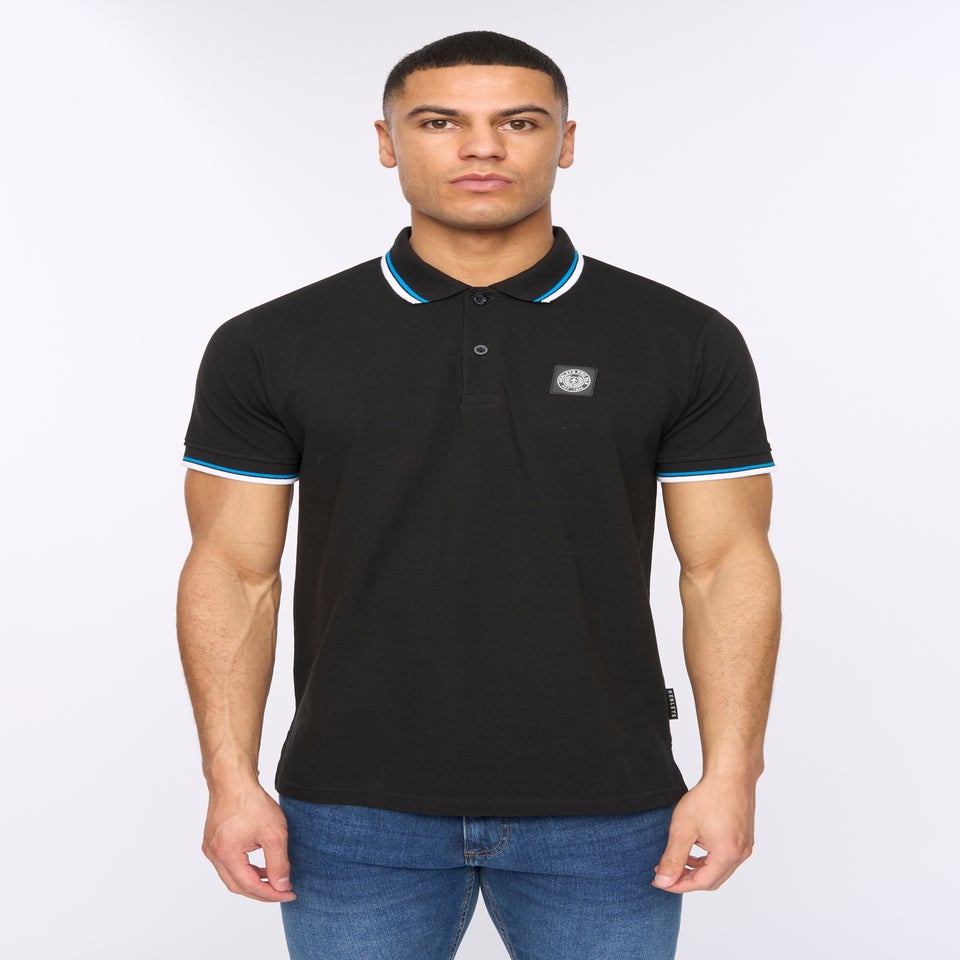 Henleys Black Henalpha Polo