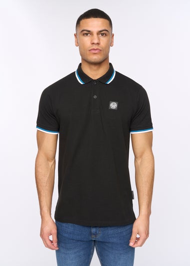 Henleys Black Henalpha Polo