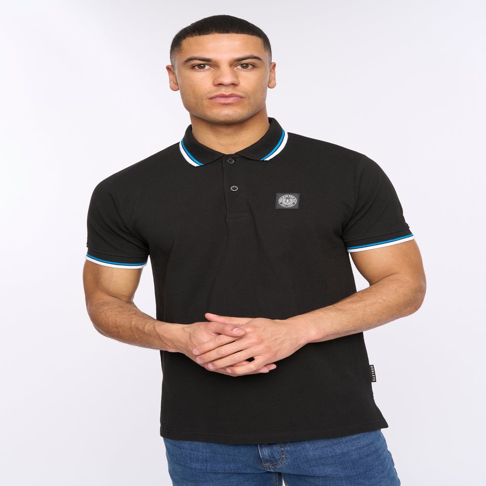Henleys Black Henalpha Polo