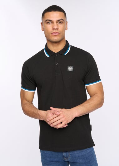 Henleys Black Henalpha Polo