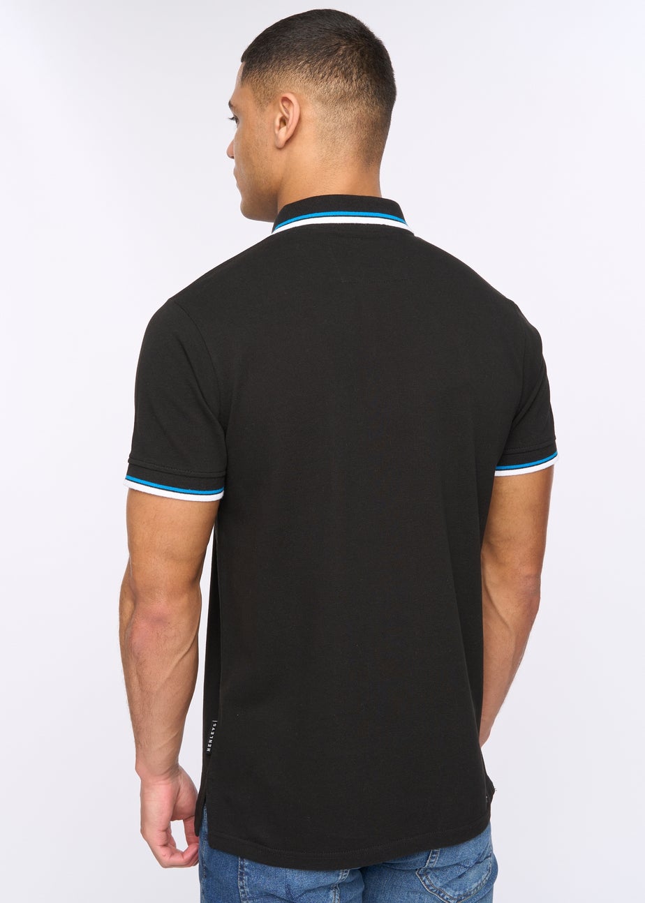 Henleys Black Henalpha Polo