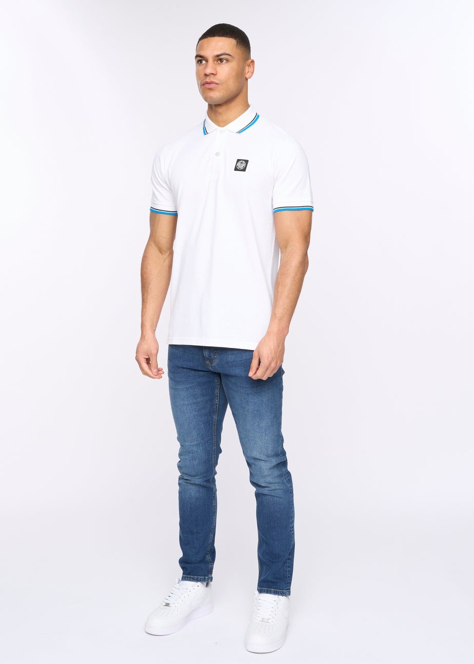 Henleys White Henalpha Polo