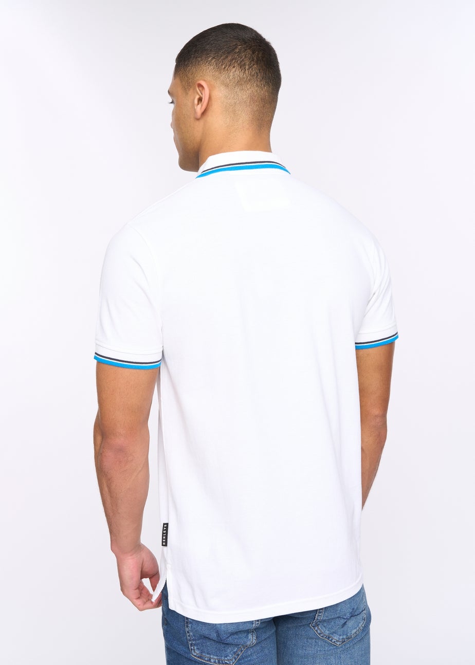 Henleys White Henalpha Polo
