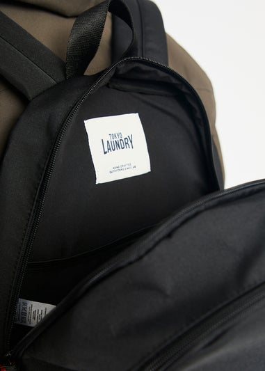 Tokyo Laundry Black Multi Compartment Backpack