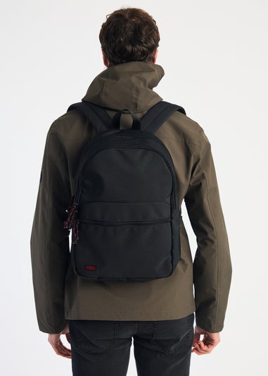 Tokyo Laundry Black Multi Compartment Backpack