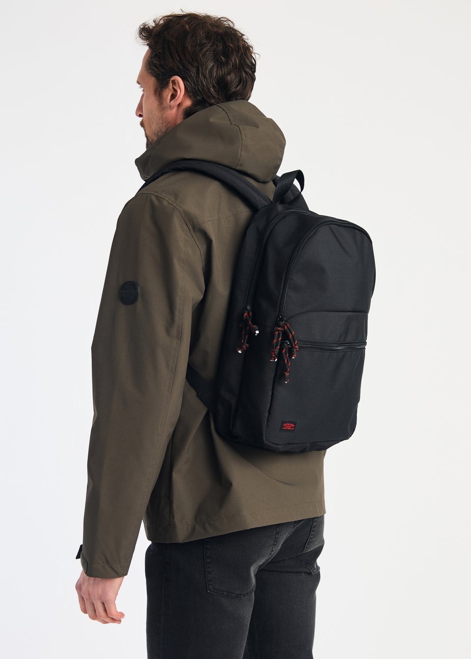 Tokyo Laundry Black Multi Compartment Backpack