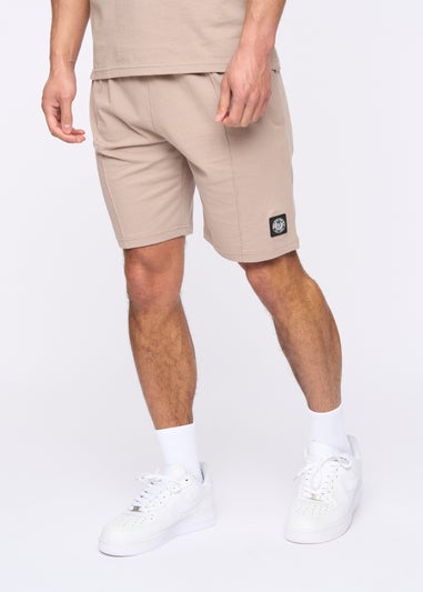 Henleys Taupe Henychill Polo & Short Twinset