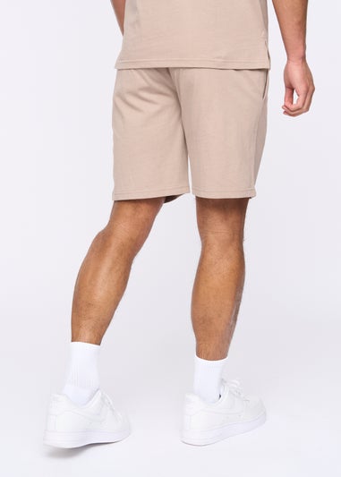 Henleys Taupe Henychill Polo & Short Twinset