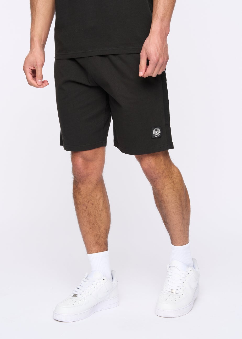 Henleys Black Henjaque Tee & Short Twinset