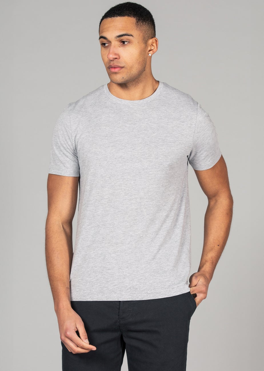 Tokyo Laundry Light Blue Cotton 5-Pack Short Sleeve T-Shirts