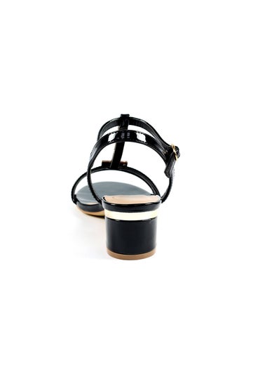 Lunar Black Blaze Sandal