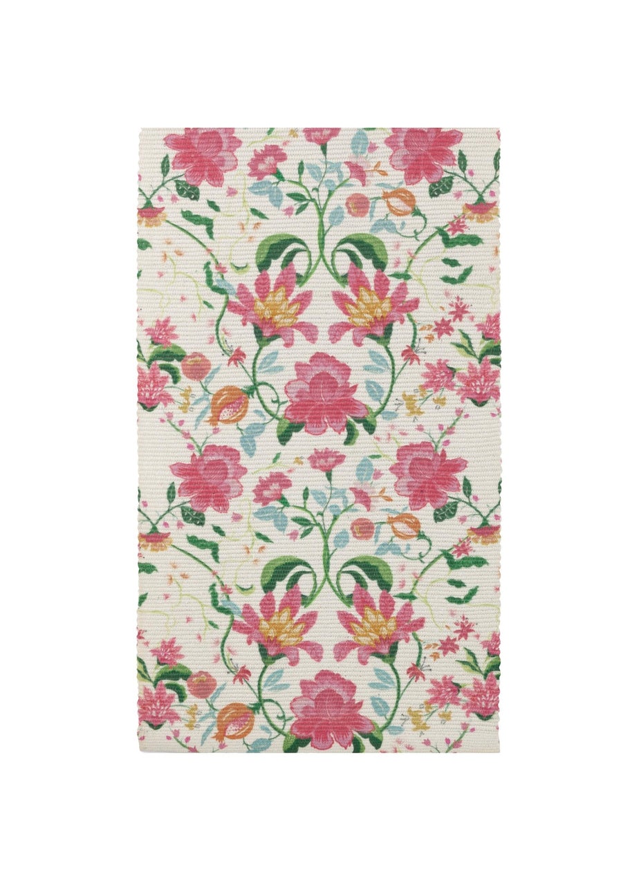 Wylder Nature Red Claudia Indoor/Outdoor Table Runner