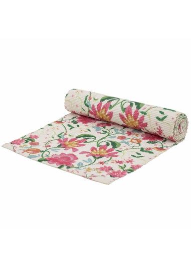 Wylder Nature Red Claudia Indoor/Outdoor Table Runner