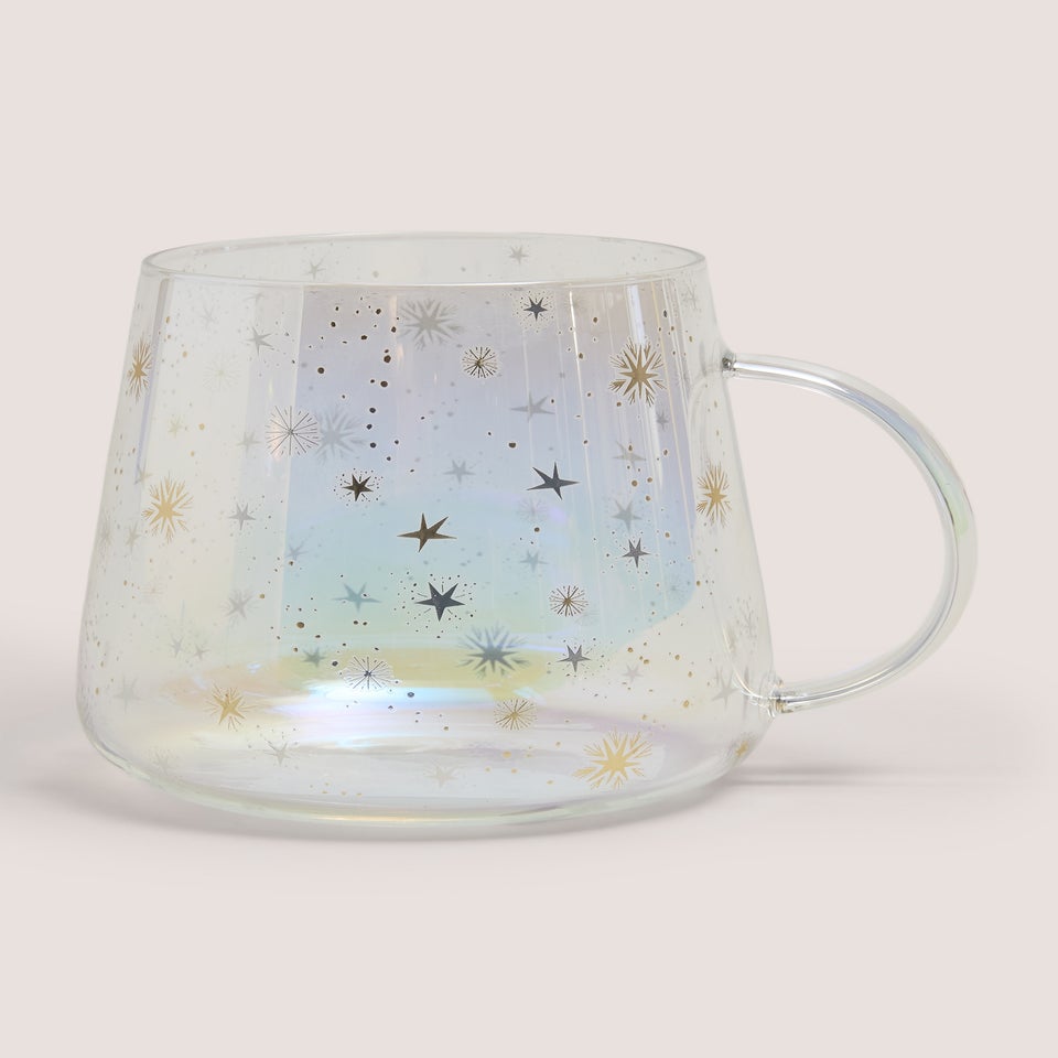 Glass Celestial Mug
