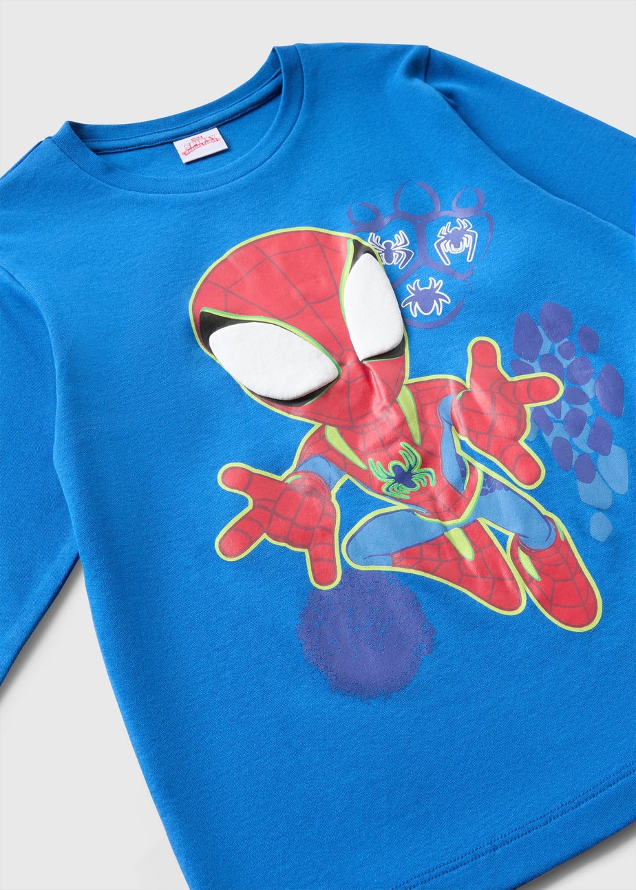 Spidey & Friends 2 Pack Boys Red Pyjama Sets (1-7yrs)