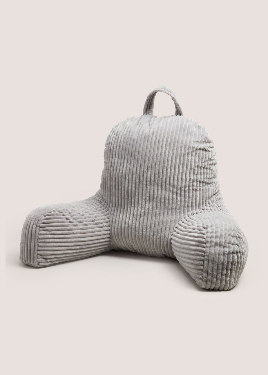 Grey Corduroy Cuddle Cushion