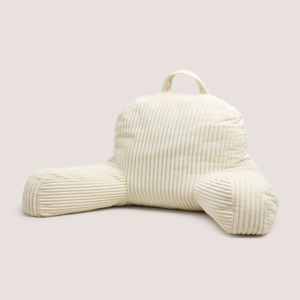 Cream Corduroy Cuddle Cushion