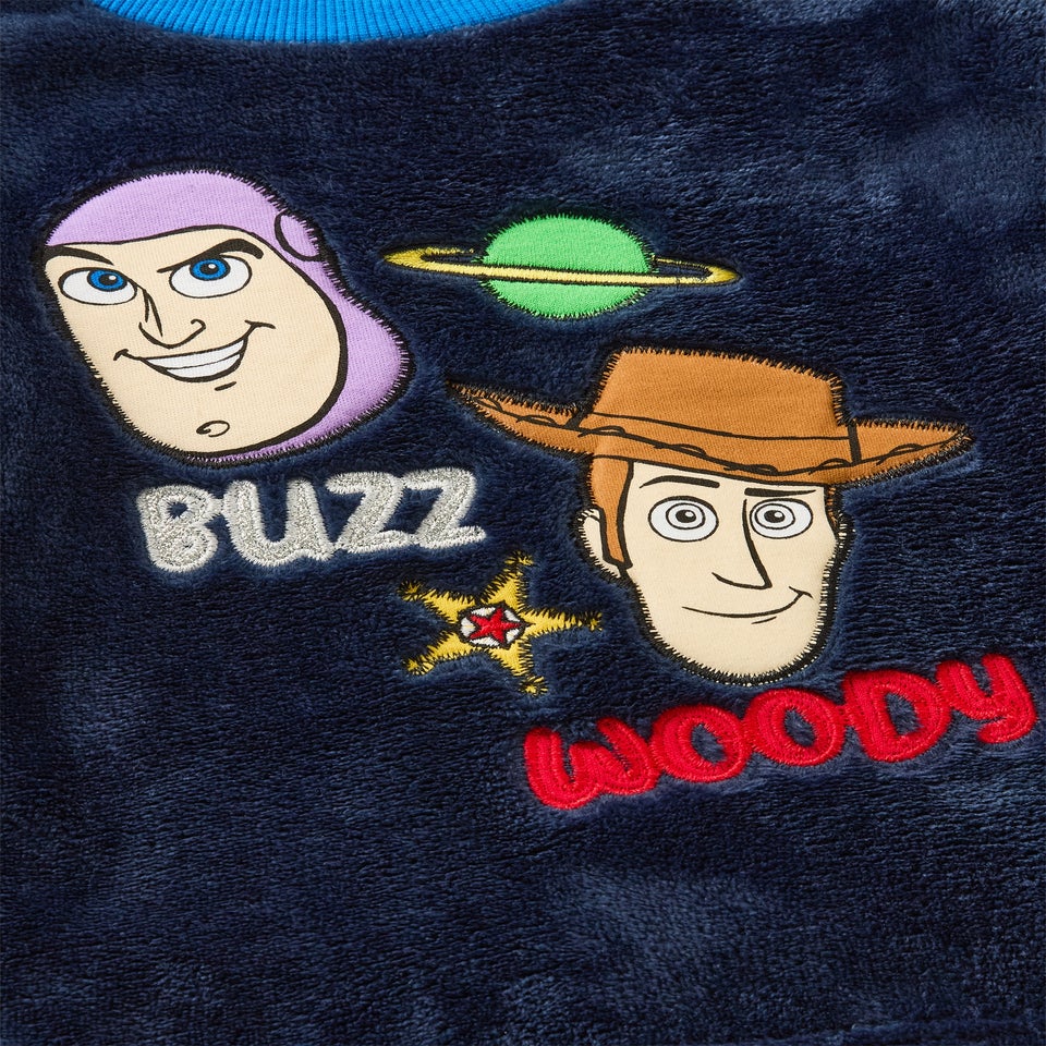 Toy Story Boys Navy Fleece Pyjama (1-7yrs)
