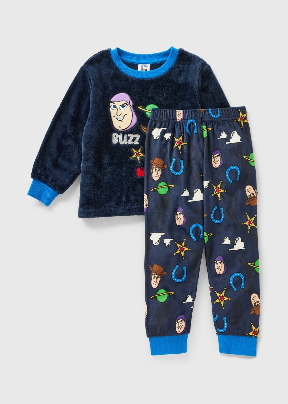 Toy Story Boys Navy Fleece Pyjama (1-7yrs)
