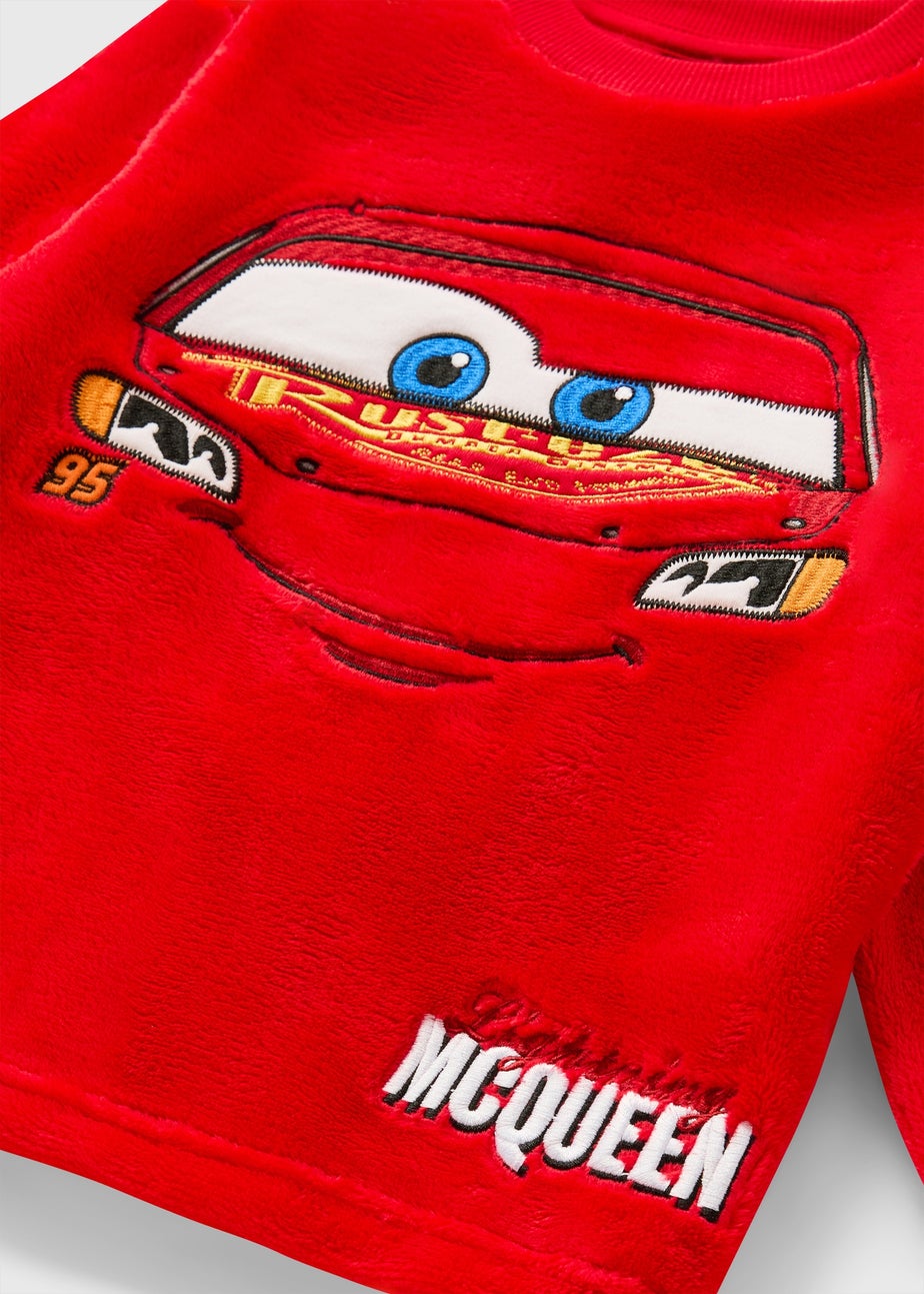 Cars Boys Red Fleece Pyjama Set (1-7yrs)