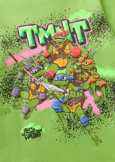 Ninja Turtles Boys Green Pyjama Set (4-13yrs)