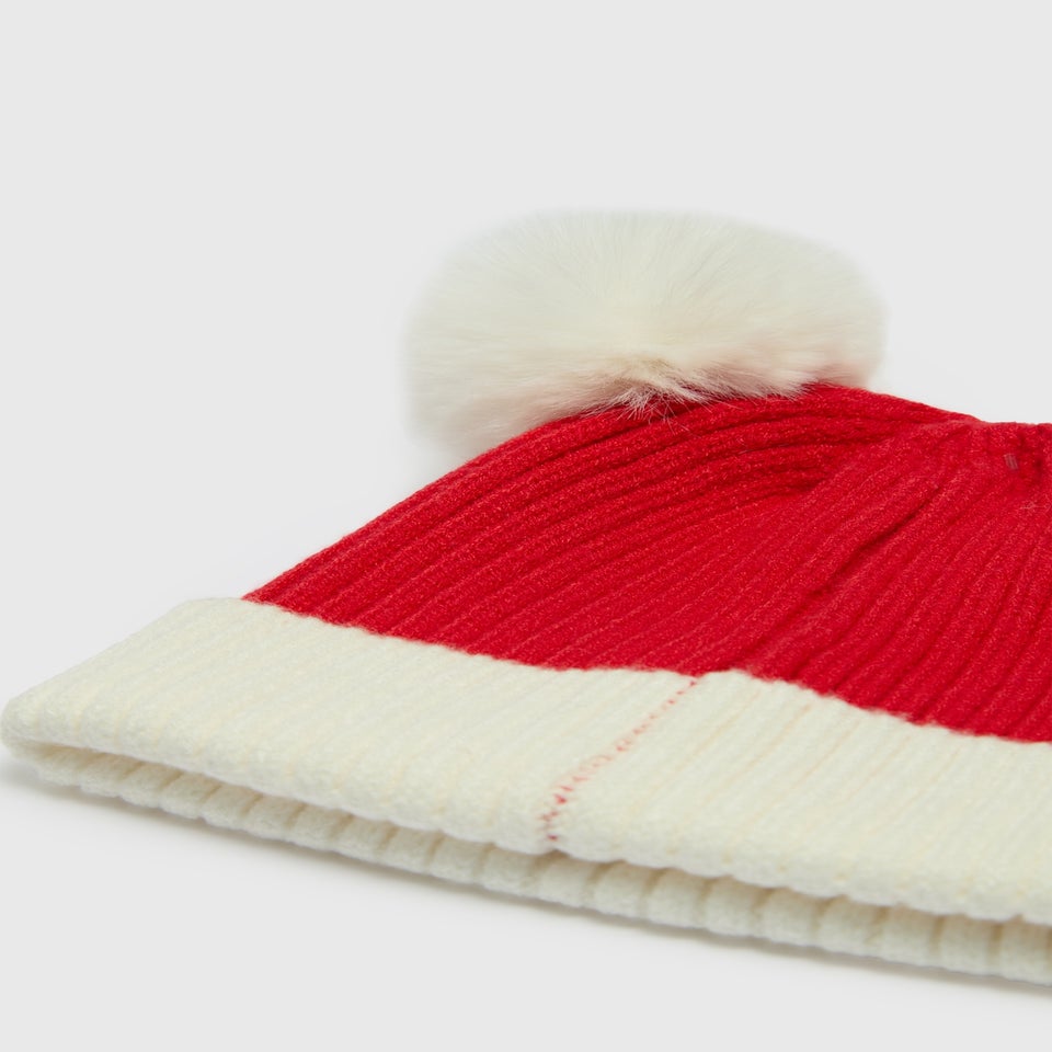 Baby Red My First Christmas Beanie (Newborn-12mths)