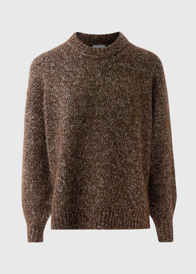 Brown Sequin Jumper