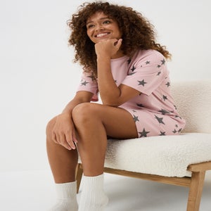 Pink Star Nightie