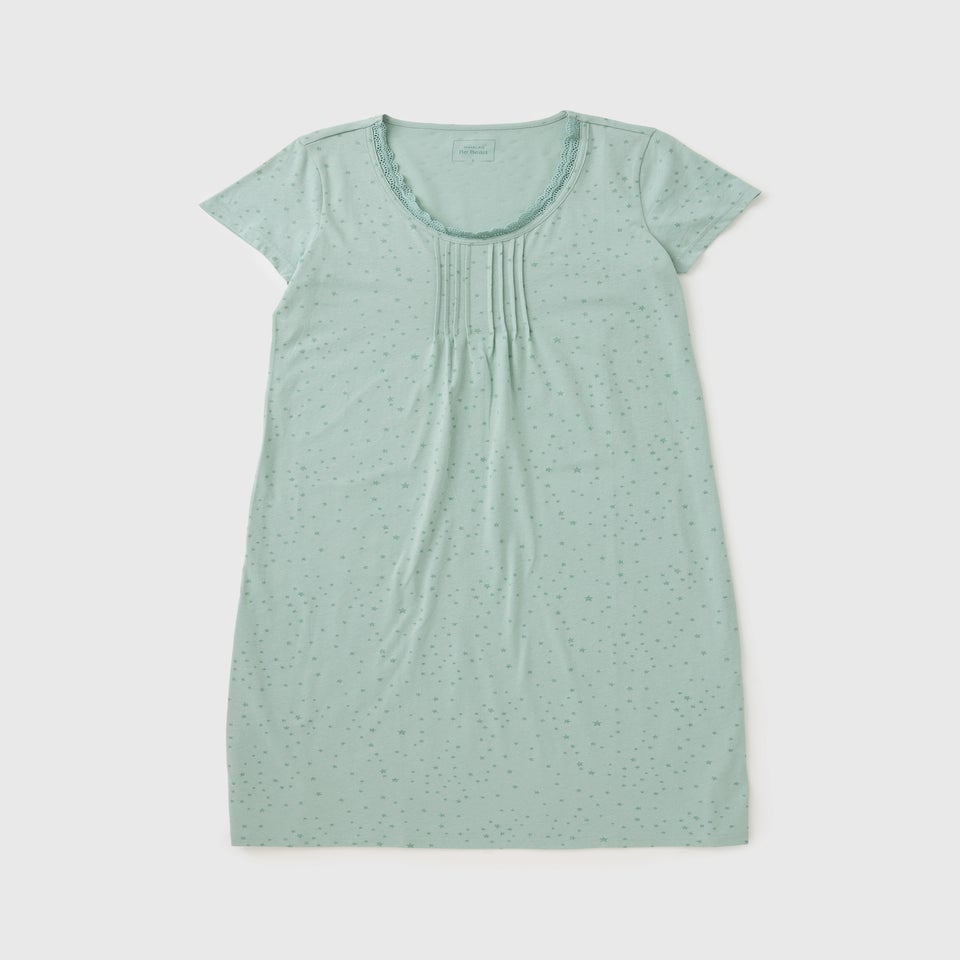 Green Star Nightie