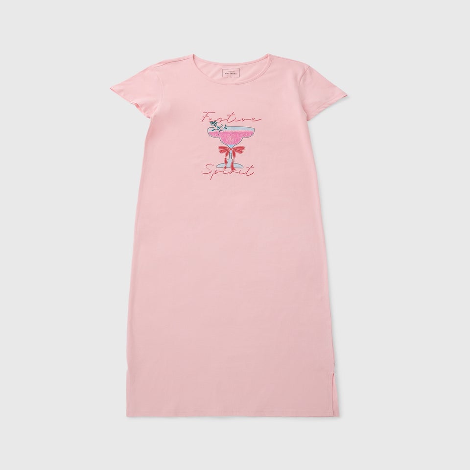 Pink Festive Spirit Nightie