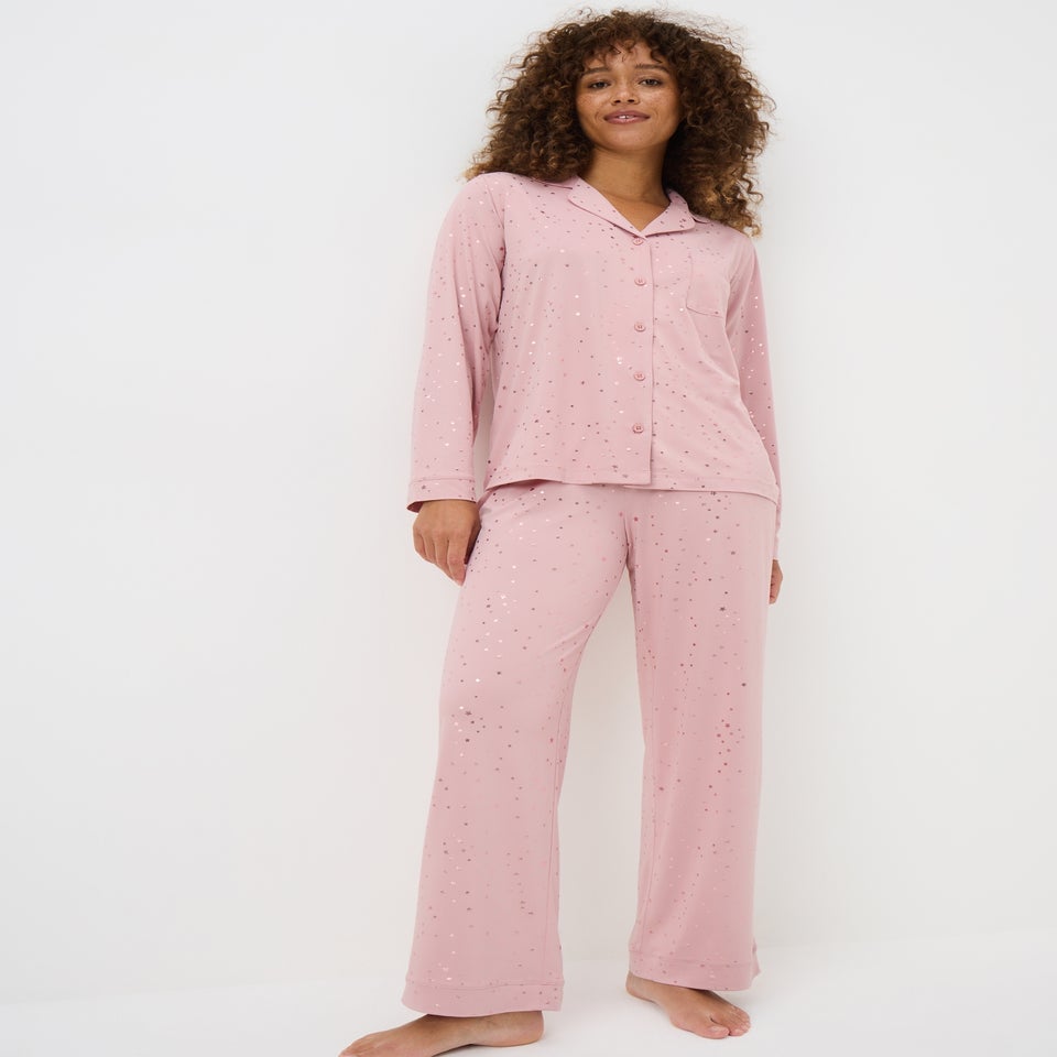 Pink Star Pyjama Set