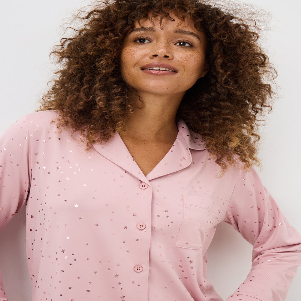 Pink Star Pyjama Set